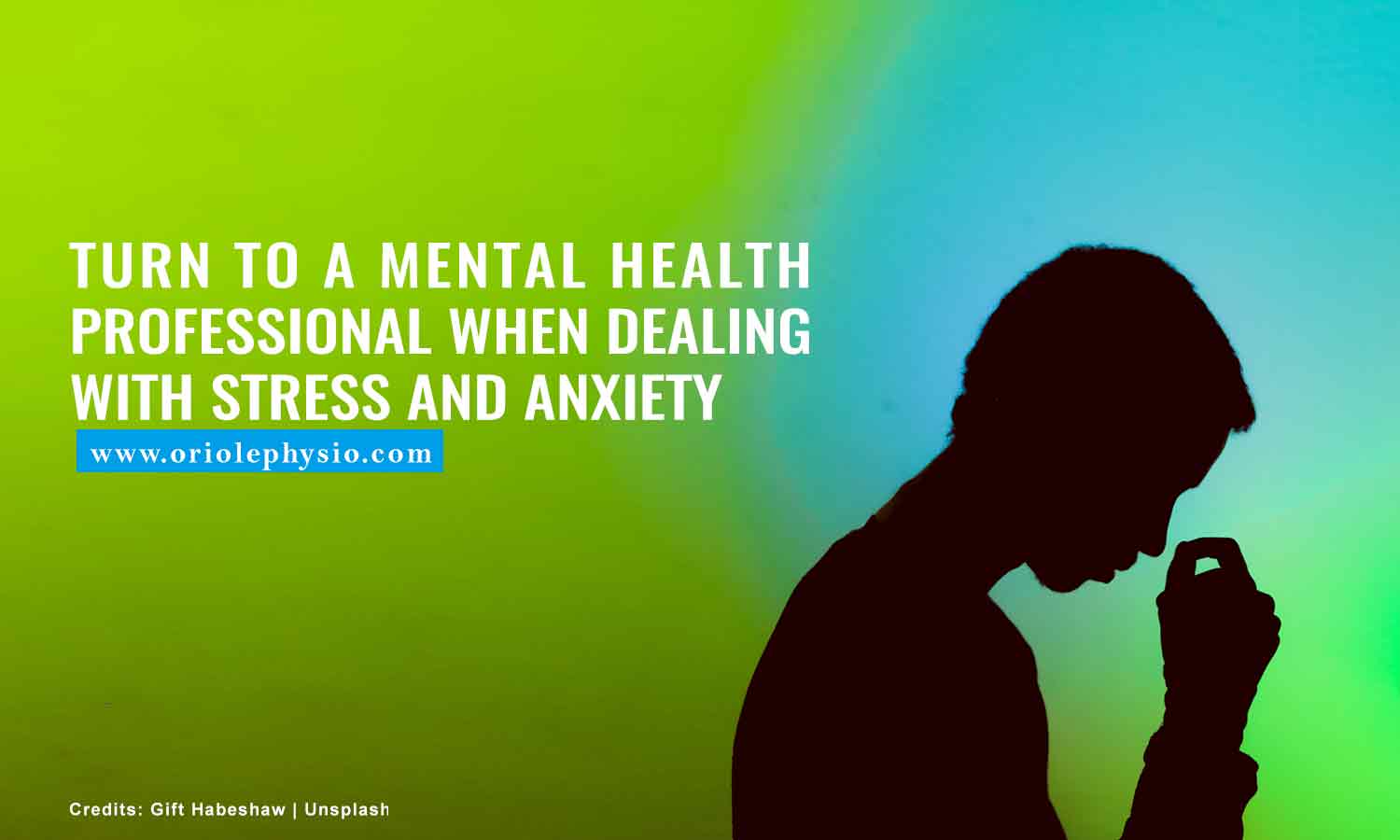 Turn to a mental health professional when dealing with stress and anxiety